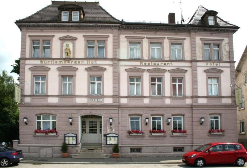 Komforthotel-Restaurant Wuerttemberger Hof 바트사울가우 외부 사진